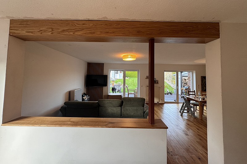 Nachher Vergleich Alu-Verbundplatten