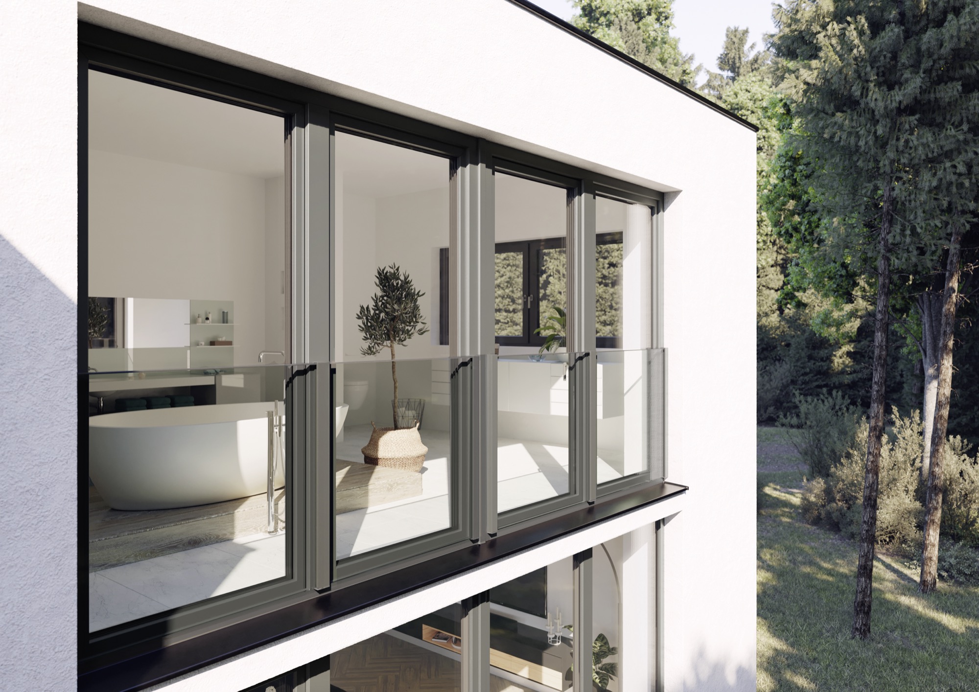 Titel Bild zum Thema Innovative Fensterprofile von REHAU