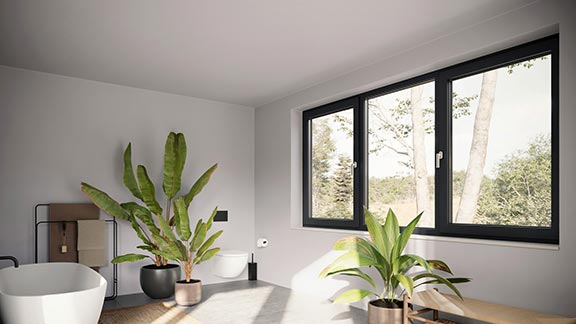 Titel Bild zum Thema Innovative Fensterprofile von REHAU
